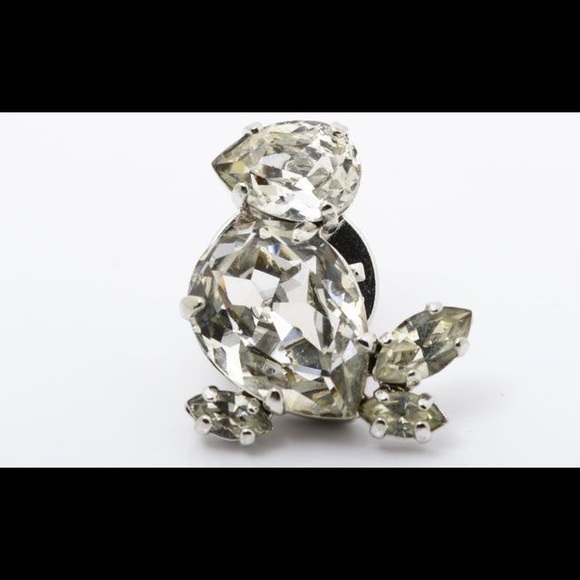 Christian Dior Crystal Bird Brooch - Picture 2 of 4